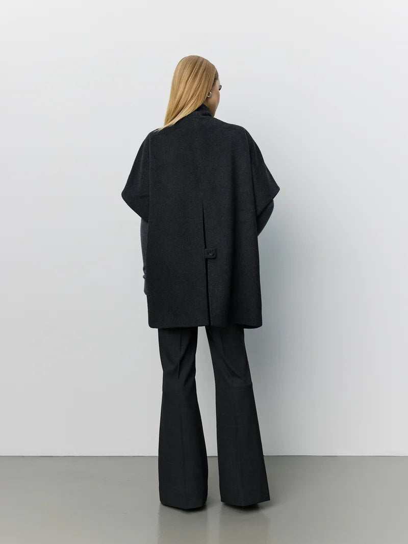 Cape 3/4 Sleeve Coat