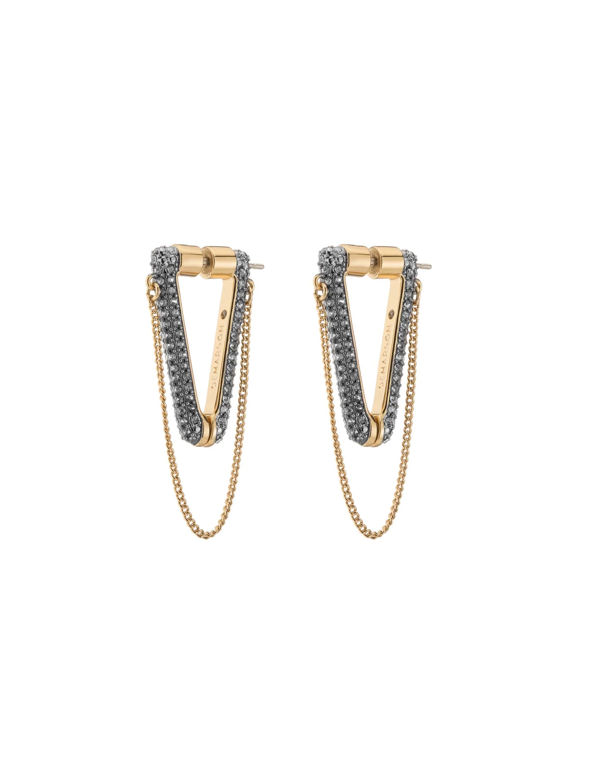 Vera Pave Mini Earrings