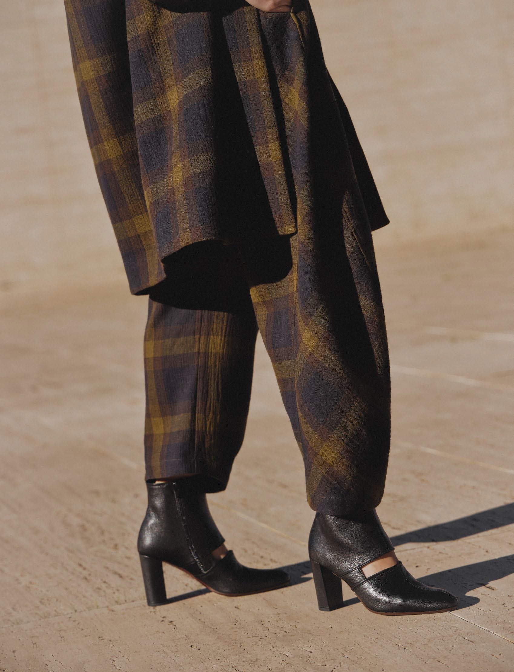 Poli Harem Plaid Balloon Pant