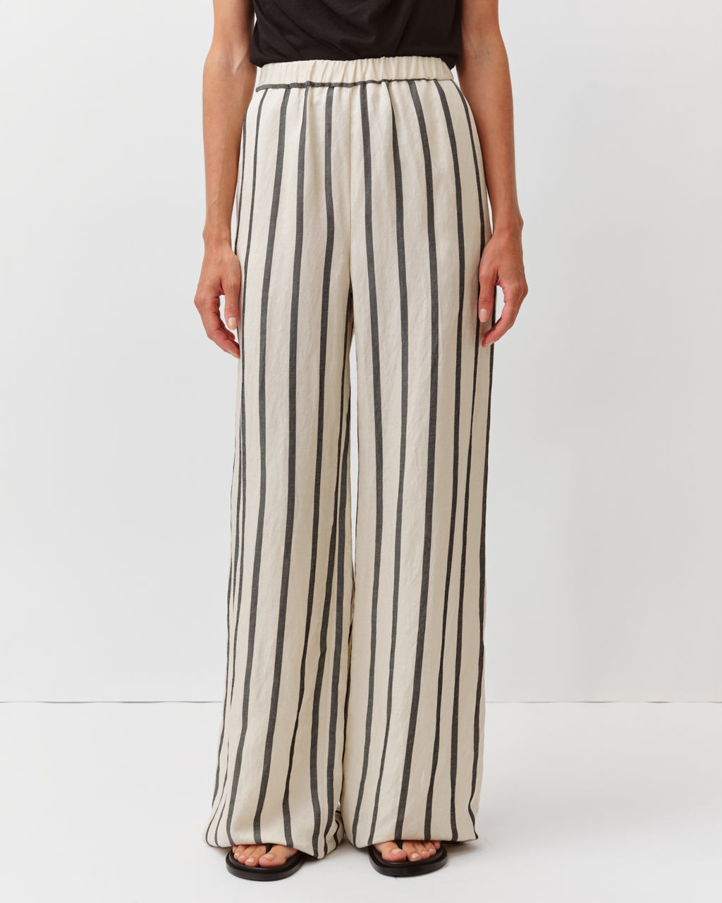 Striped Cotton Trouser Pant