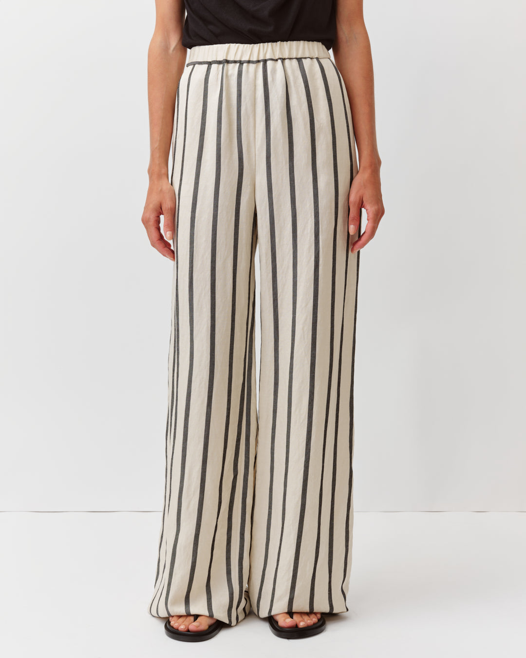 Striped Cotton Trouser Pant
