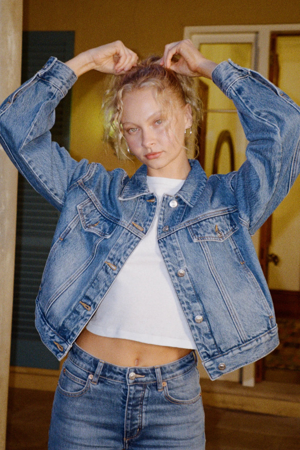 Denim Swing Jacket Soho Vintage