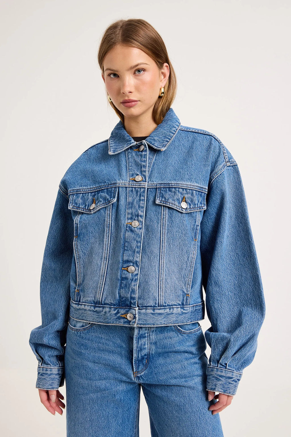 Denim Swing Jacket Soho Vintage