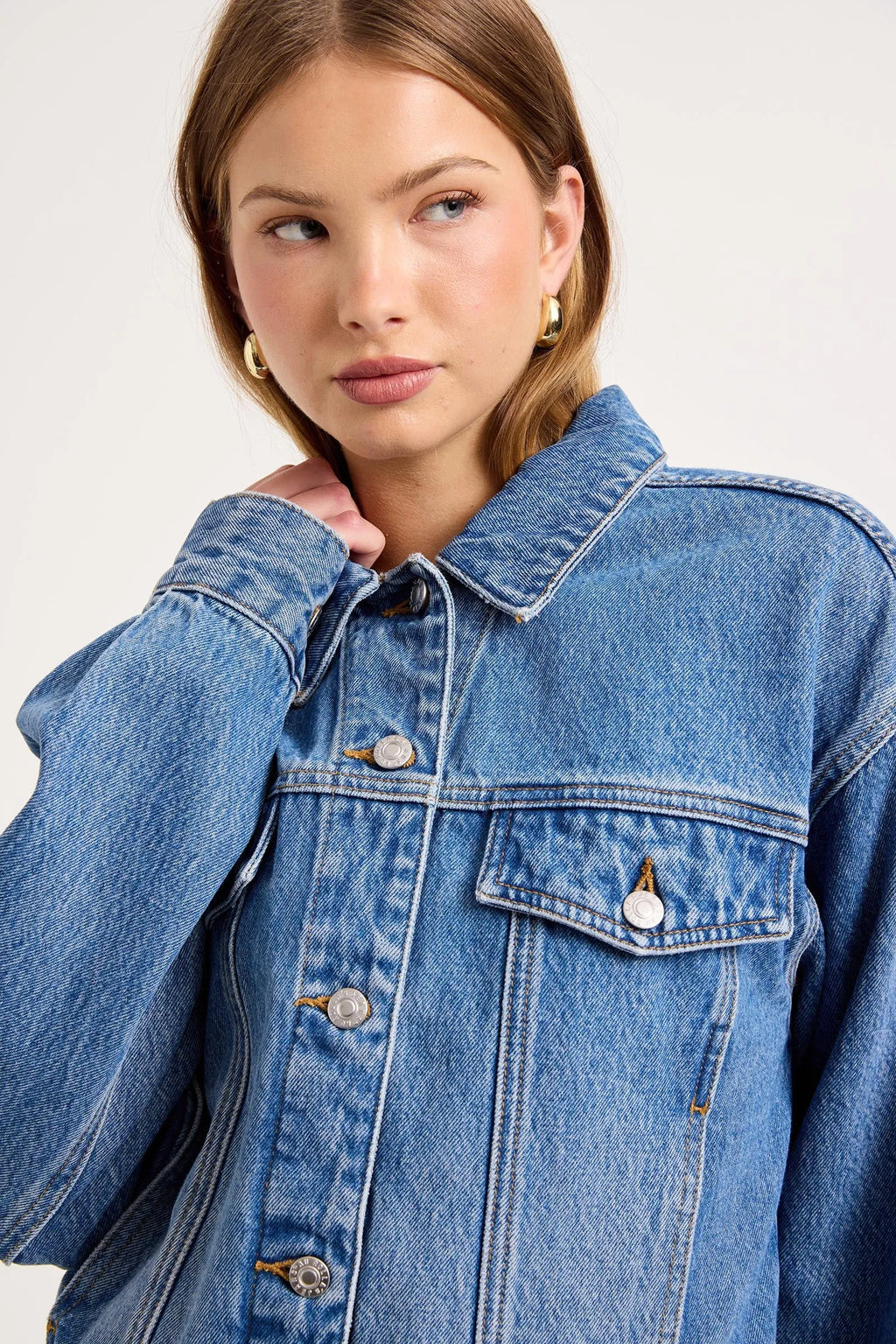 Denim Swing Jacket Soho Vintage