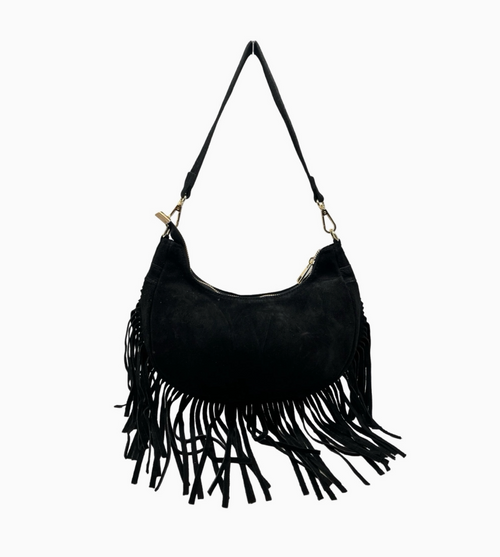Demy Suede Fringe Bag