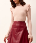Tinley Turtleneck in Blush