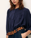 Savi Navy Blouse