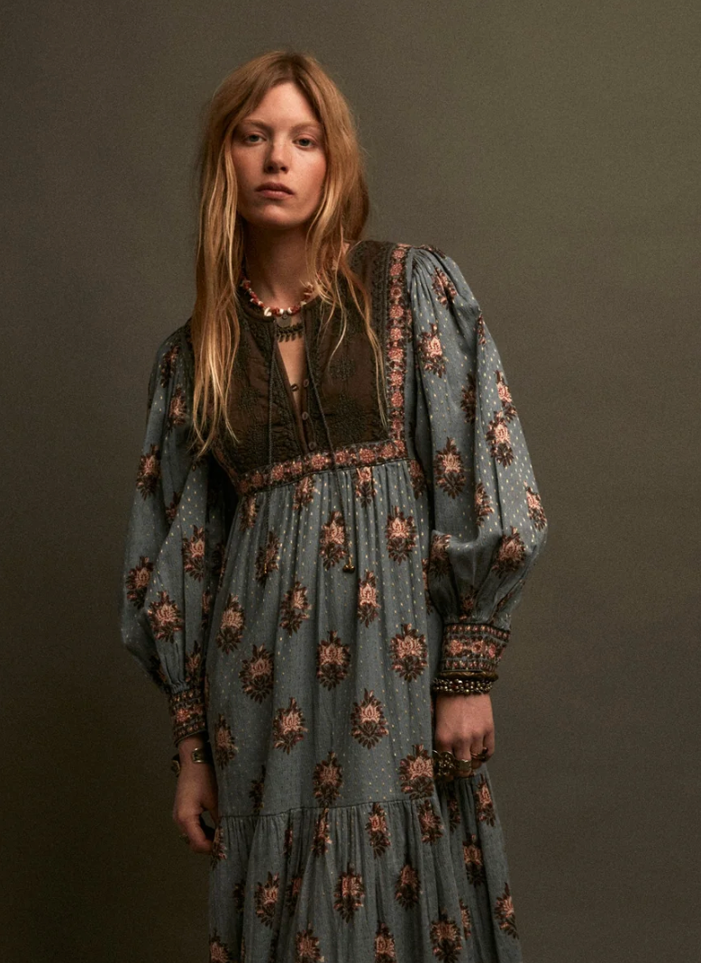 Water Lillies Allegra Dress