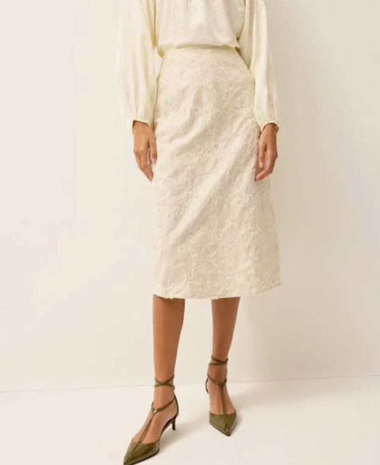 Benedette Ivory Skirt