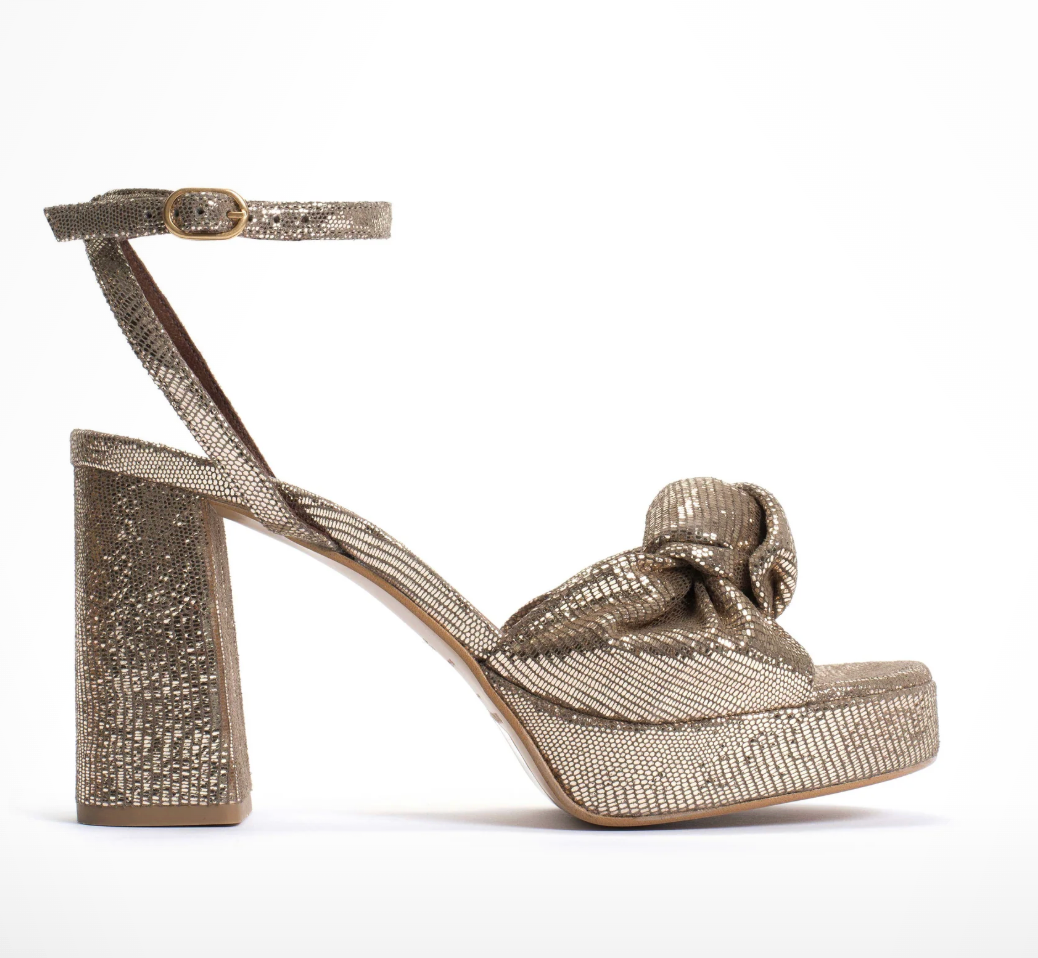 Aliza Vintage Champagne Heel