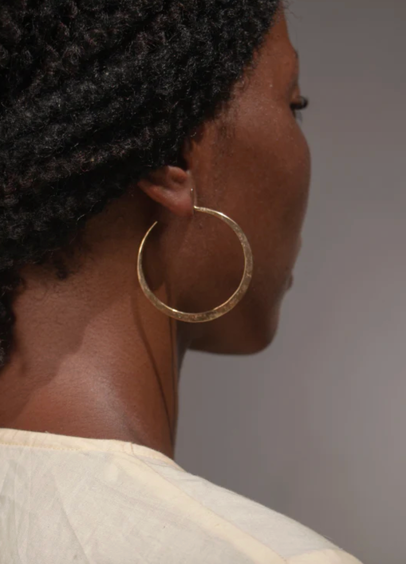 Lenga 14Gold Plated Hoops