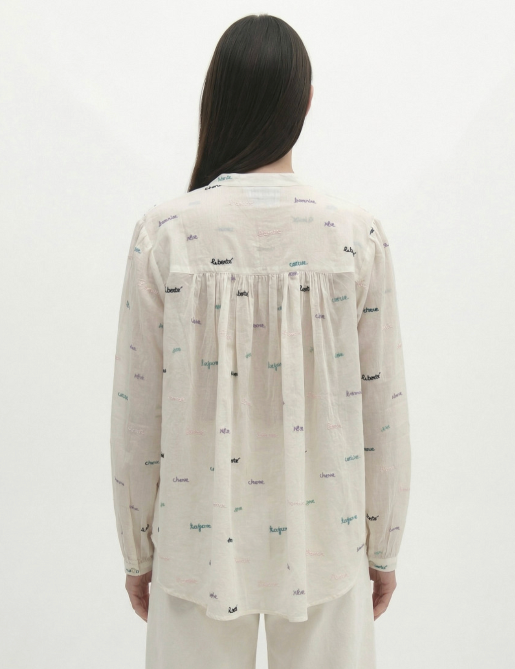 Cotton Embroidered Blouse