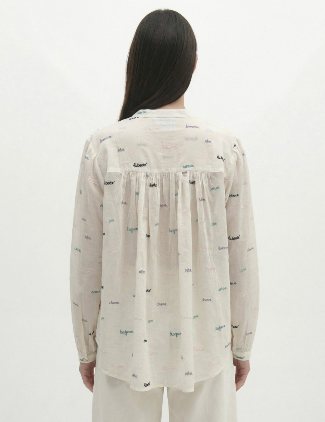 Cotton Embroidered Blouse