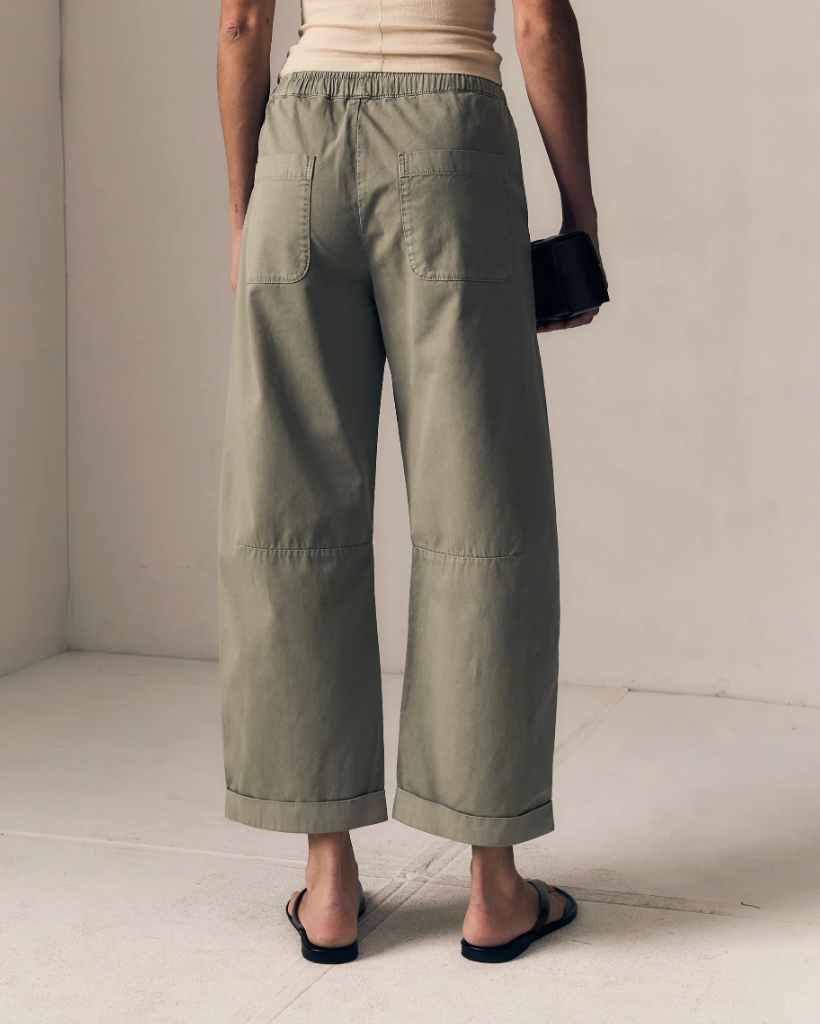 Mara Sateen Drawstring Pant