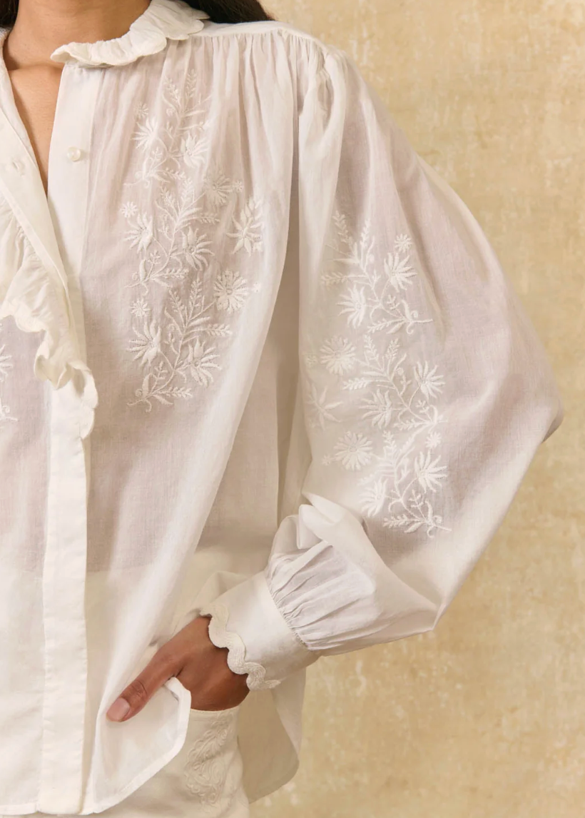 Cora Embroidered Shirt