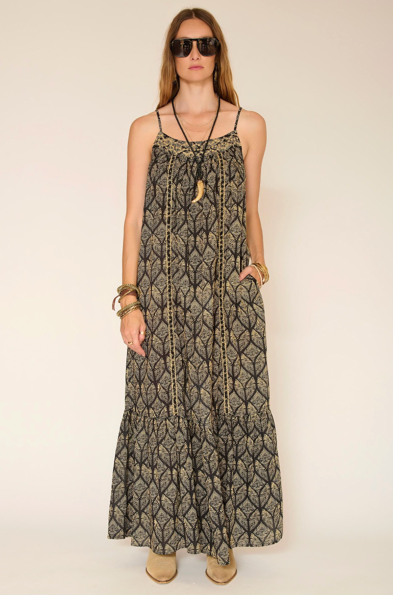 Ranetta Batik Maxi Summer Dress