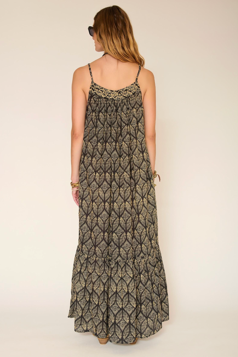 Ranetta Batik Maxi Summer Dress
