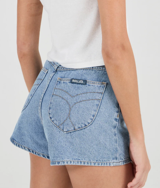 Rolla's Mirage Light-Wash Shorts
