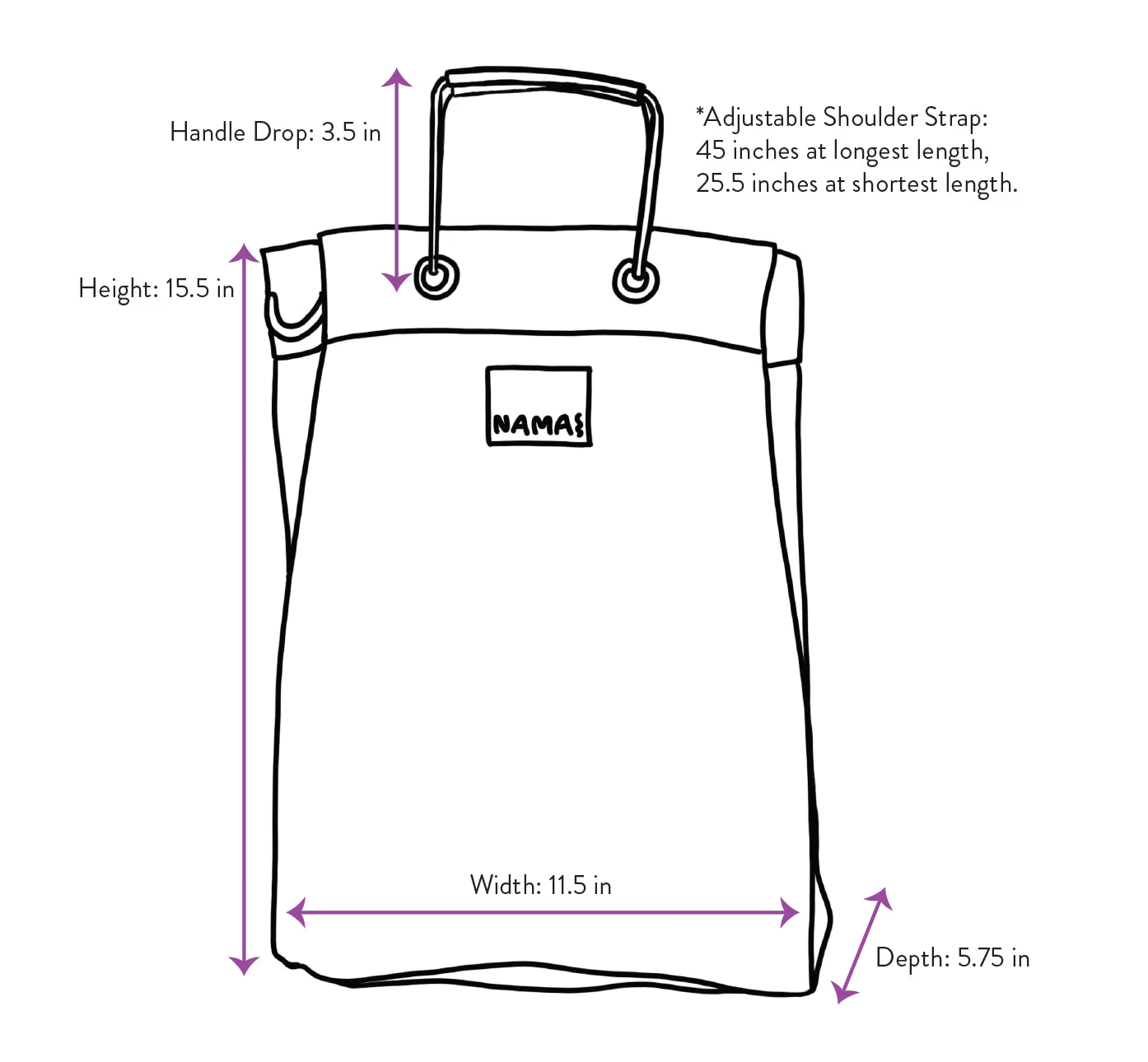 Goa Shopping Bag Shoulder Strap