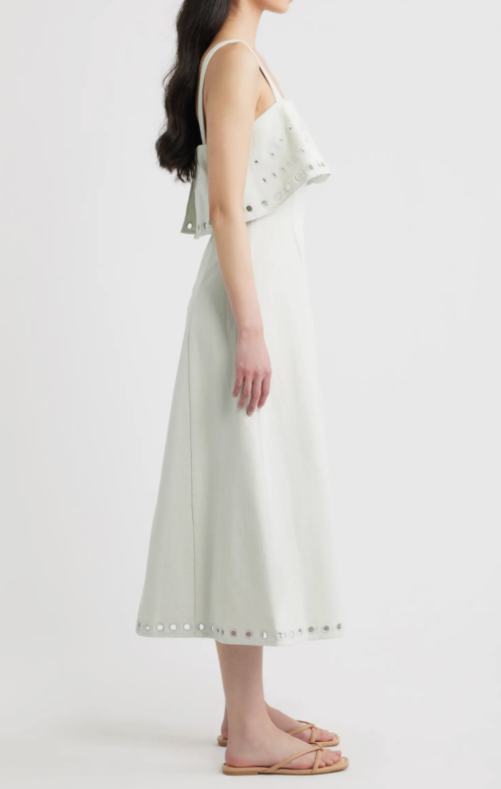 Kinsale Midi Eyelit Dress