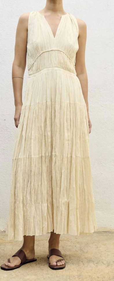 Ivory Sleeveless Dress