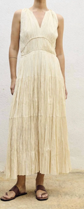 Ivory Sleeveless Dress