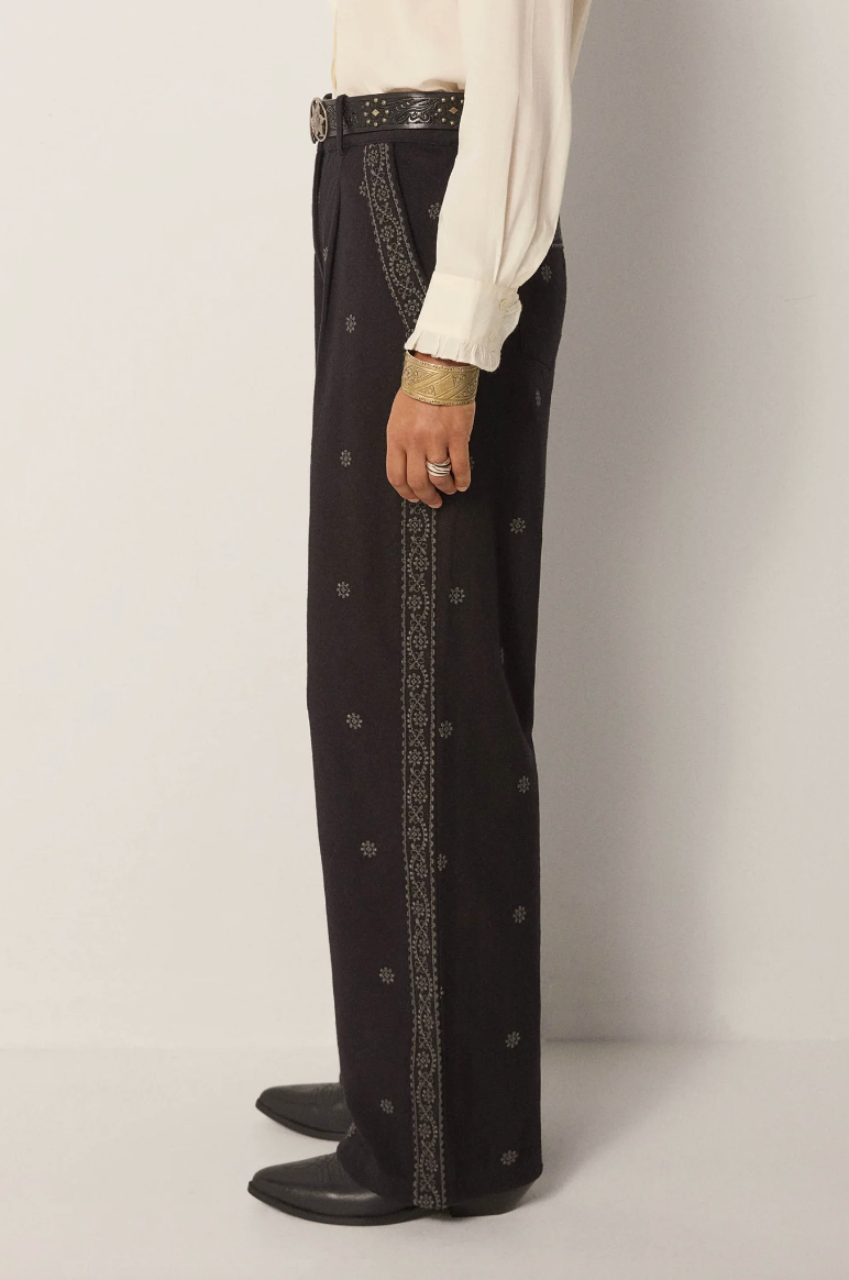 Tequila Embroidered Pant