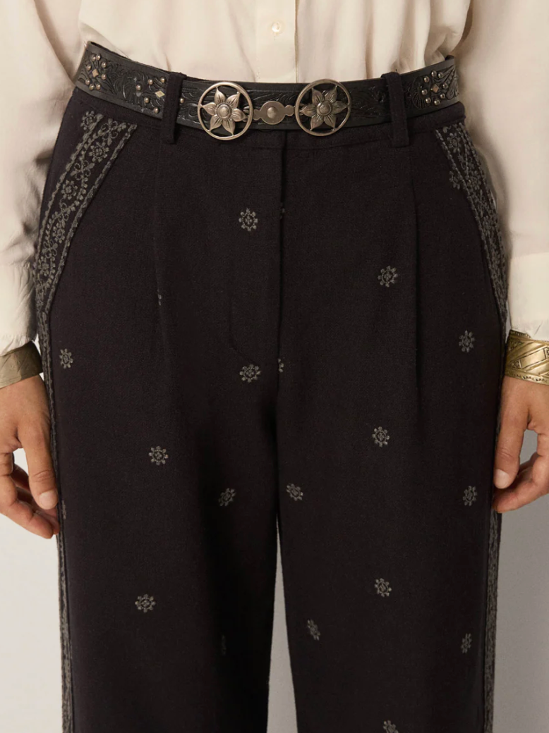 Tequila Embroidered Pant