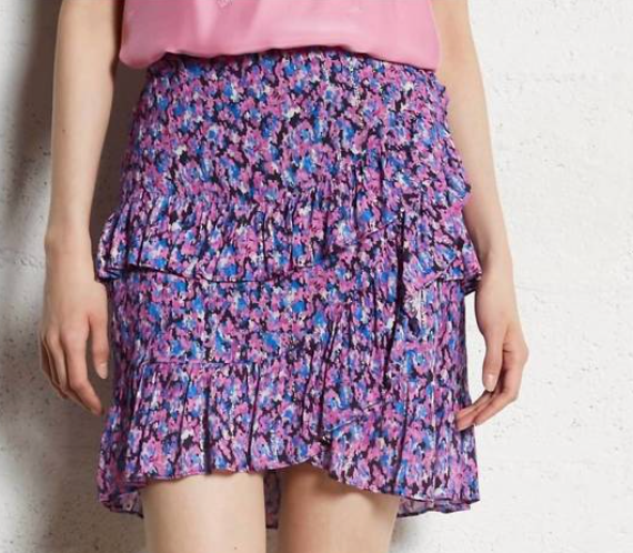 Midnight Flower Skirt