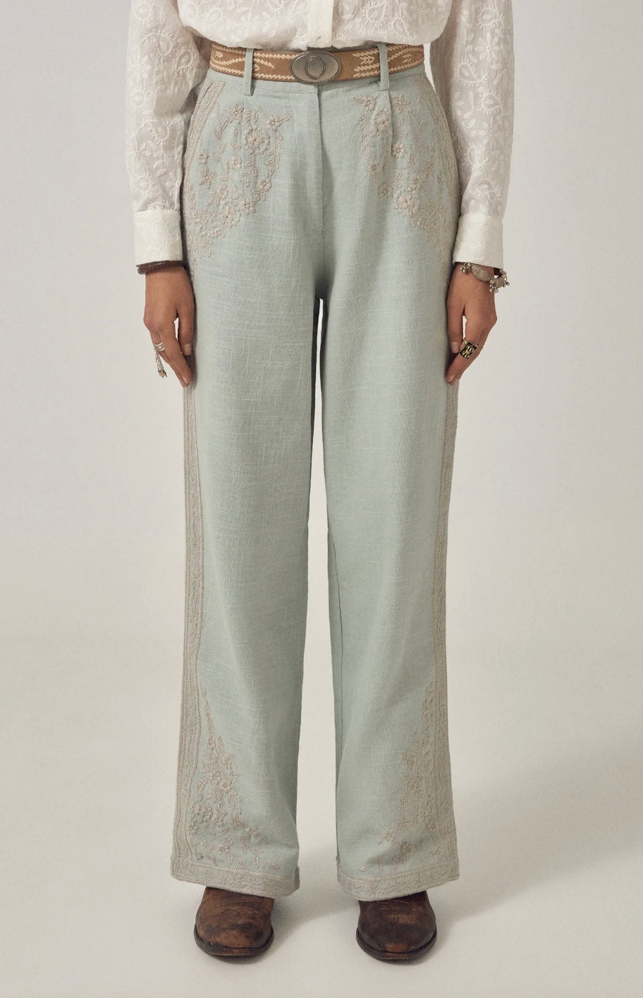 Primo Ludovico Embroidered Pant