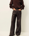 Manha Leather Pants