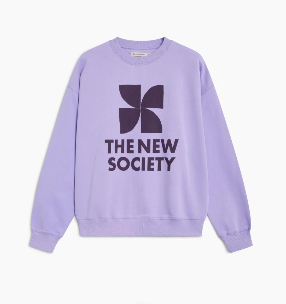 Violet New Society Sweatshirt