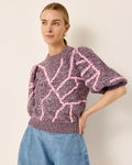 Gail Sweater in Brandy Wine