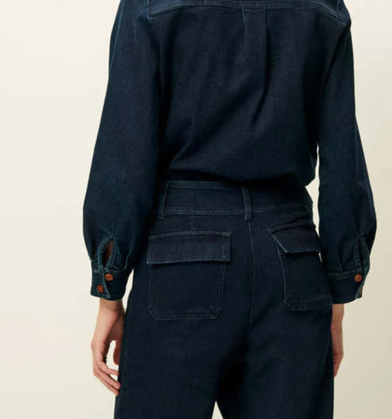 Manhattan Denim Black Pant