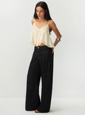 Ivory Lace  Ruffle Camisole