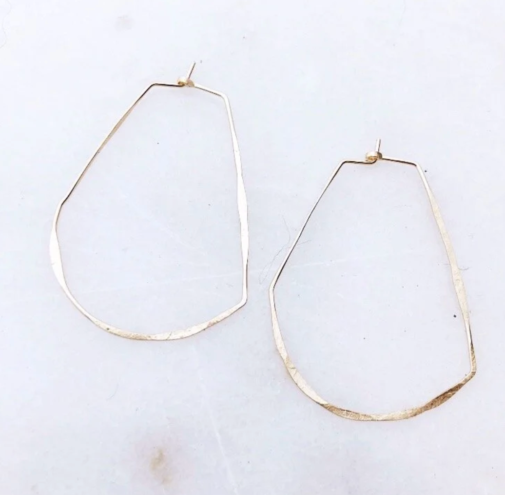 Santa Elena Gold-Filled Hoops