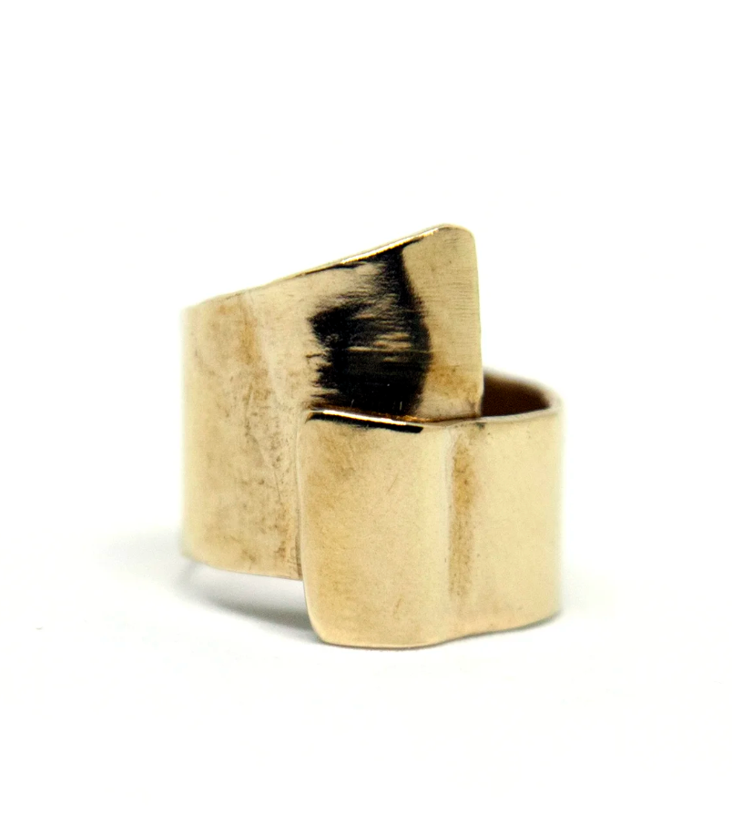 Loren Recycled Brass Ring - Size 6