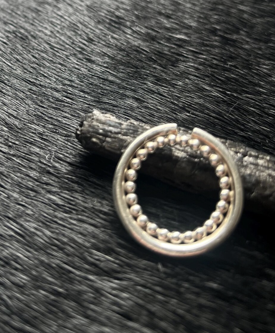 Sterling Peekaboo Ring