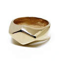 Jasper Brass Ring - Size 5.5
