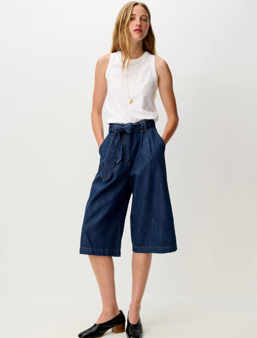 Marcoblue High-Rise Denim Shorts | Vintage Wash Cutoffs