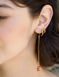 Milky Way Dangle Lavender Earrings