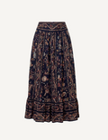 Morgan Midi Patterned Skirt