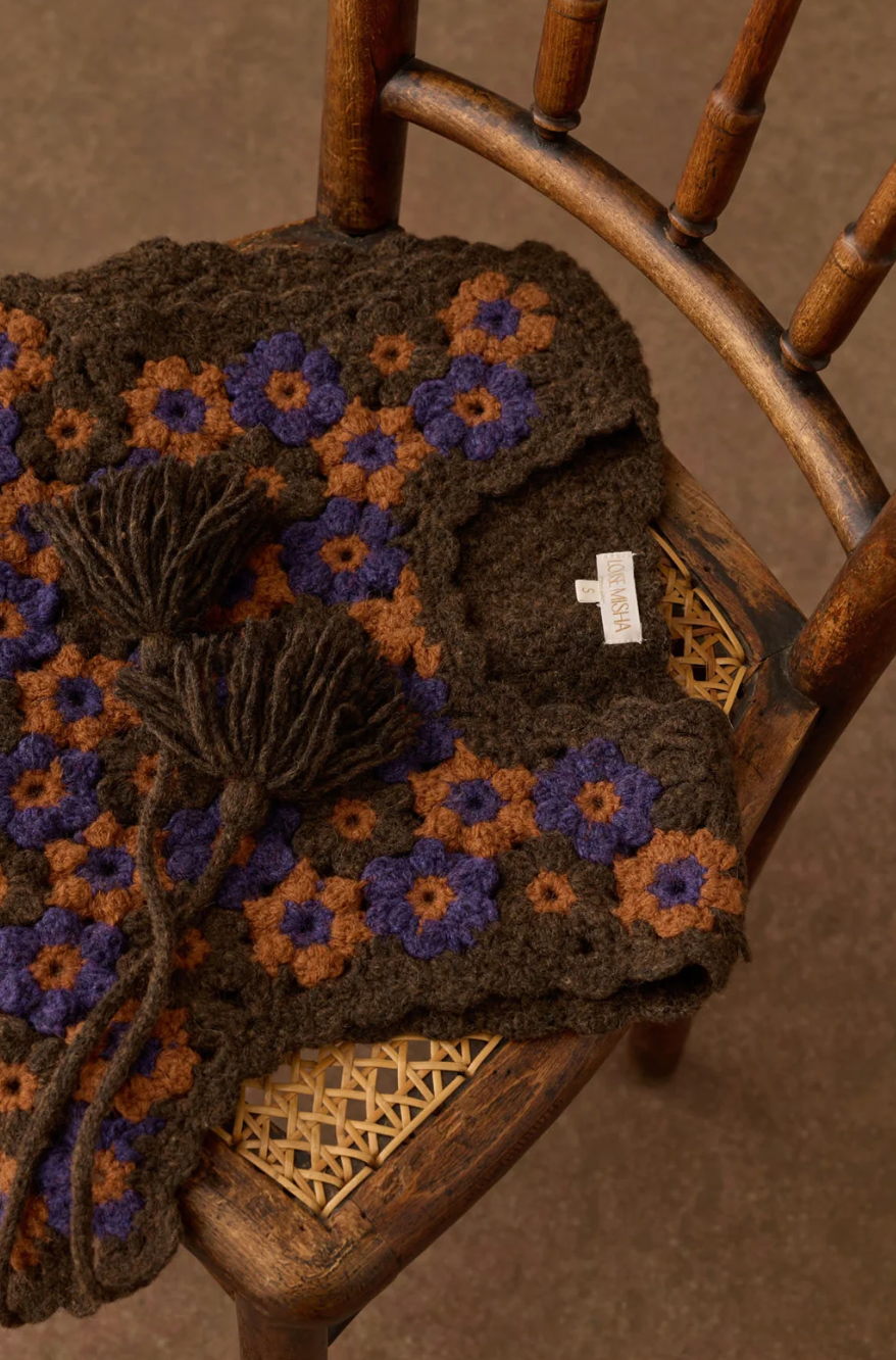 Adelious Hand Crocheted Vest
