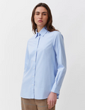 Ceza Shirt | French Blue Button Down Shirt