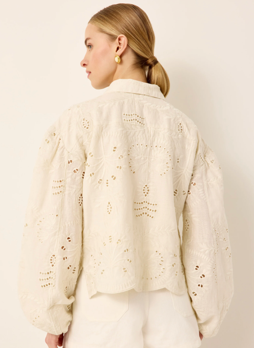 Ivana Blouse in Ivory
