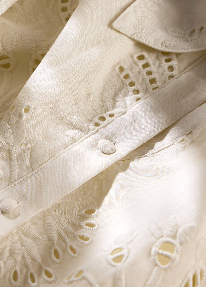 Ivana Blouse in Ivory