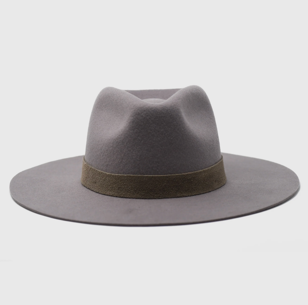 River Adjustable Stiff Brim Fedora Hat
