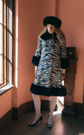 Bardot Zebra Retro Coat