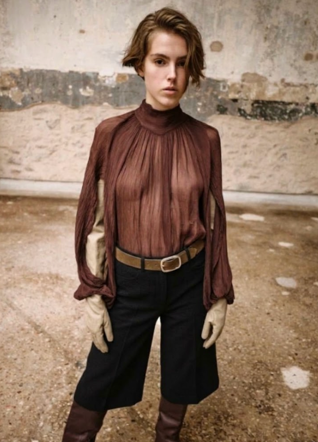 Isabelle Black Gauchos