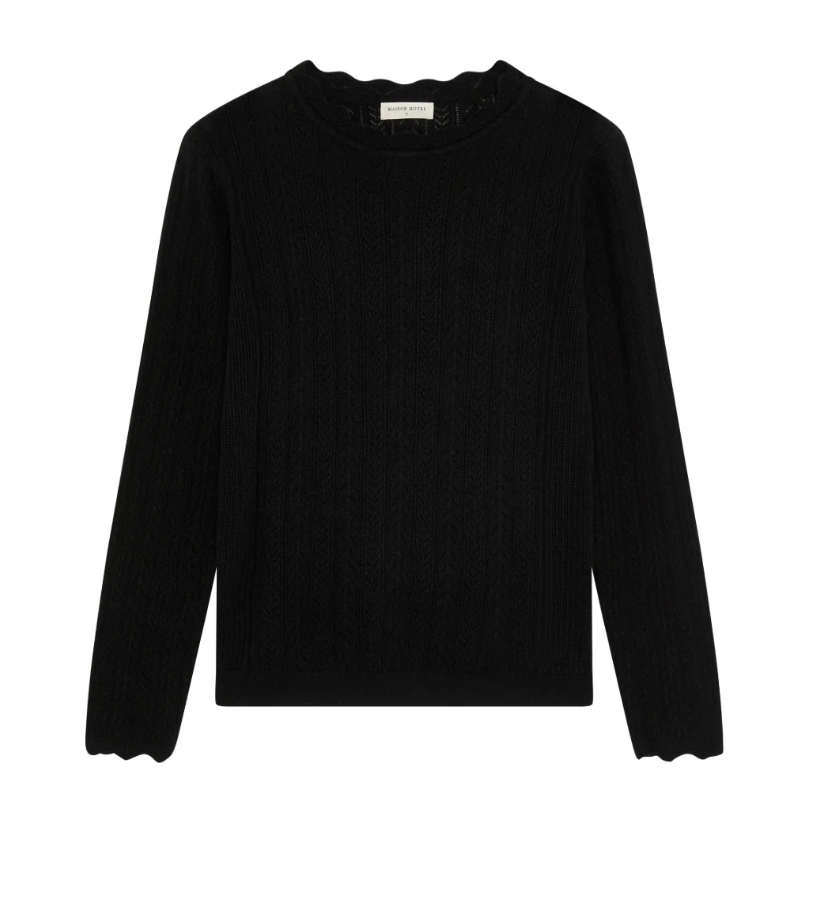 Winter Muse Eyelit Sweater